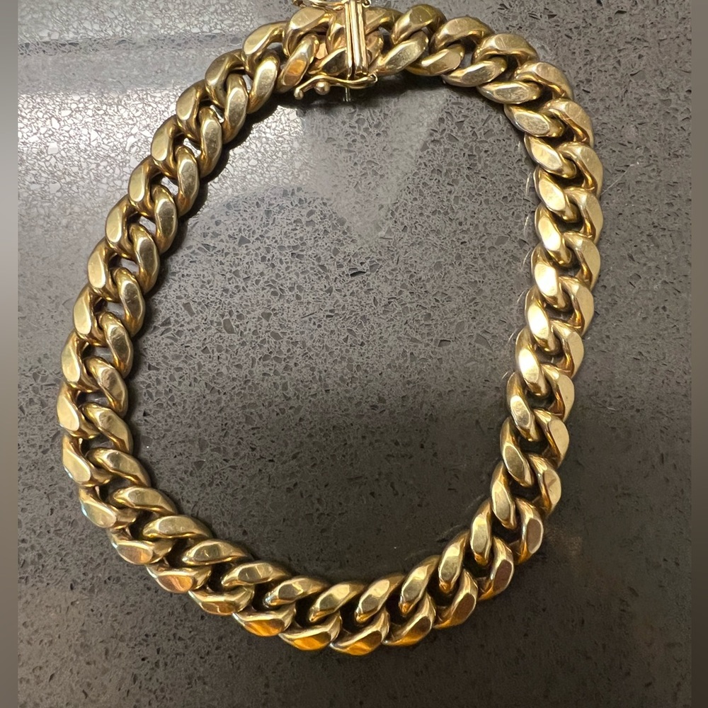 10k Miami Cuban bracelet